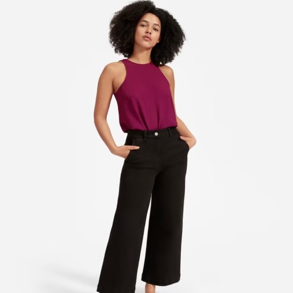 Everlane- The Japanese GoWeave High-Neck Tank 14 - Picture 2 of 7